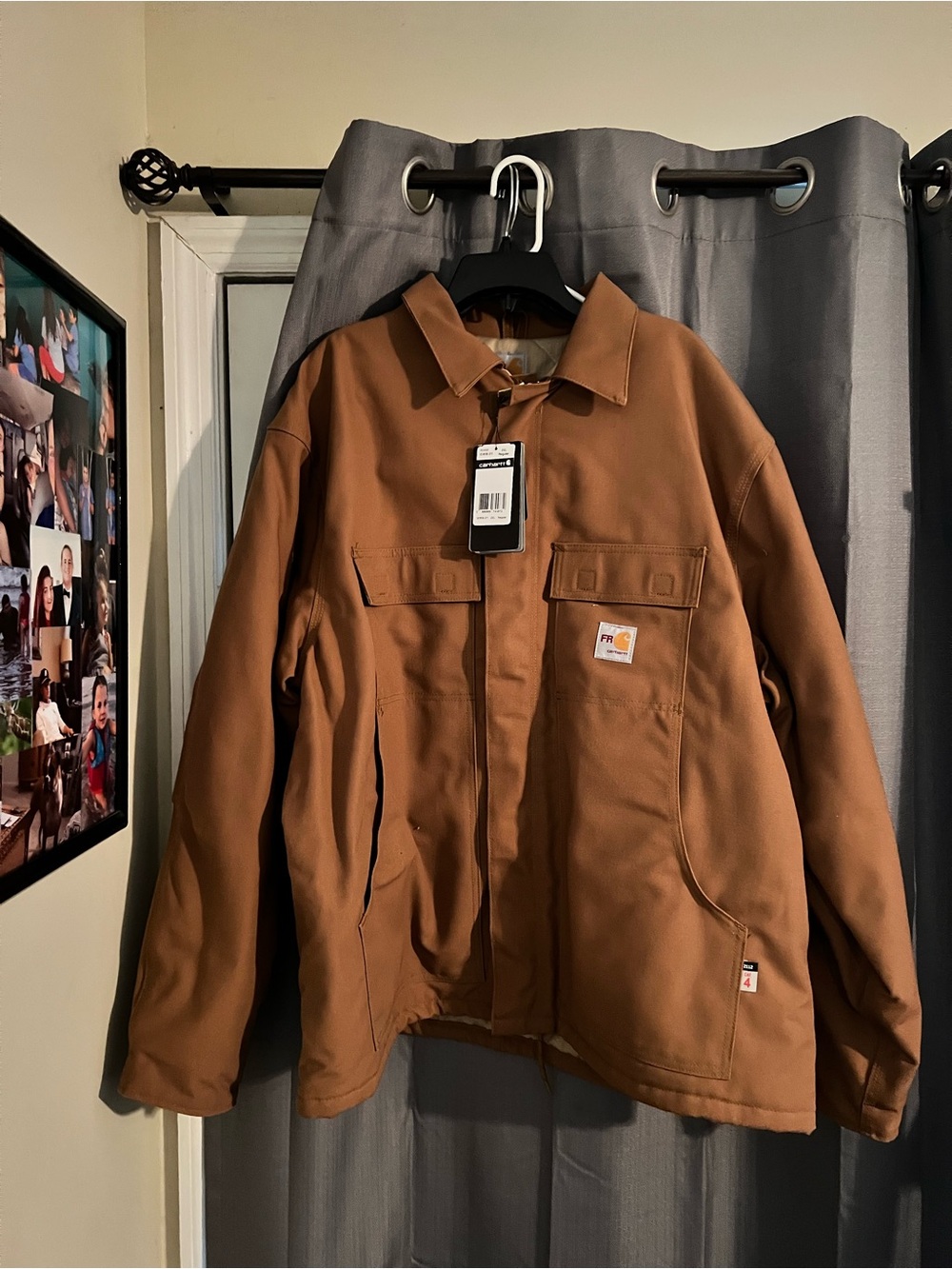 Carhartt Men's Brown Duck Chore Coat FR
